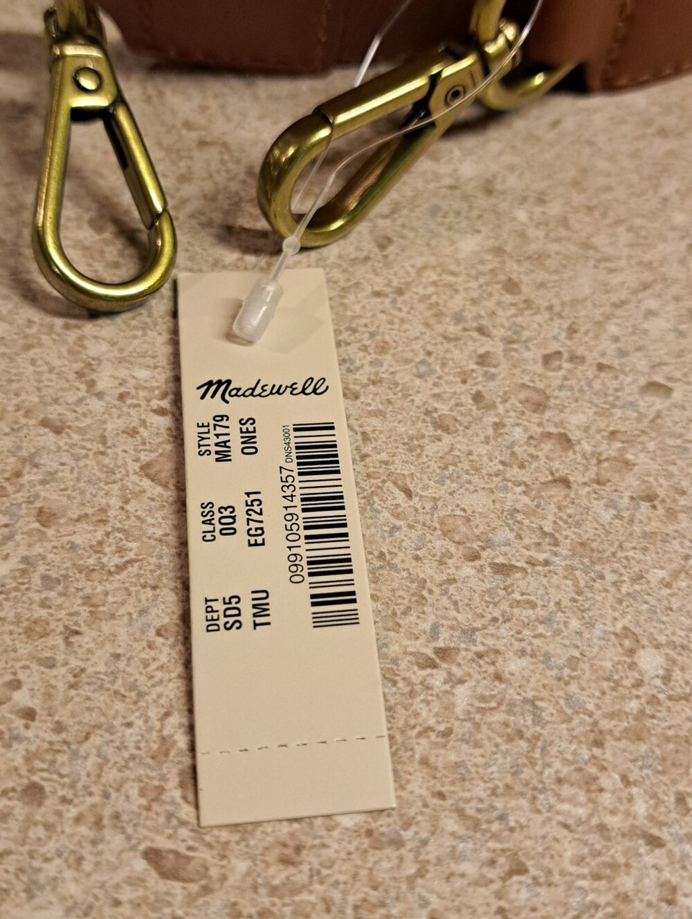 Madewell Calfskin Purse Replacement Strap NWT - Picture 2 of 4